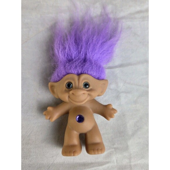 7 Vintage 90s TROLL DOLLS Figures RUSS Ace 1-5" Rainbow-Mini-Bunny-Mask/Cape LOT - Picture 13 of 16